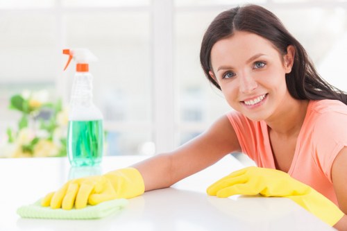 End of tenancy cleaning in a Pimlico apartment building