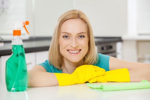 Charitable donation of reusable cleaning items and supplies