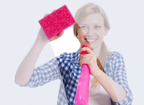Professional cleaners preparing a Pimlico flat for handover