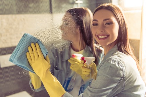 Payment and invoice arrangement for cleaning services