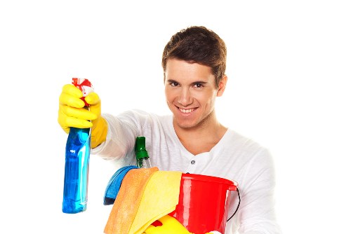 Professional cleaning of a residential facade in Pimlico